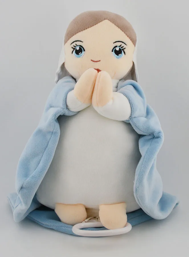 Cuddly Toy Virgin Mary with Lullaby (pic 1)