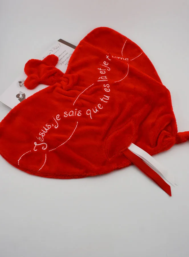 Cuddly Toy Sacred Heart of Jesus (pic 3)
