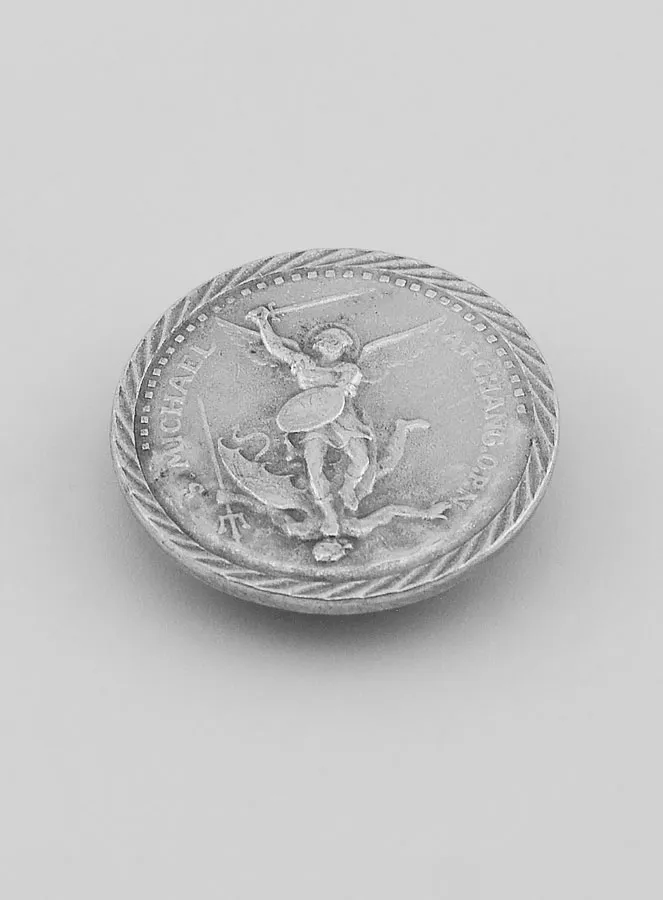Saint Michael Car Magnet Badge – 3cm (pic 2)