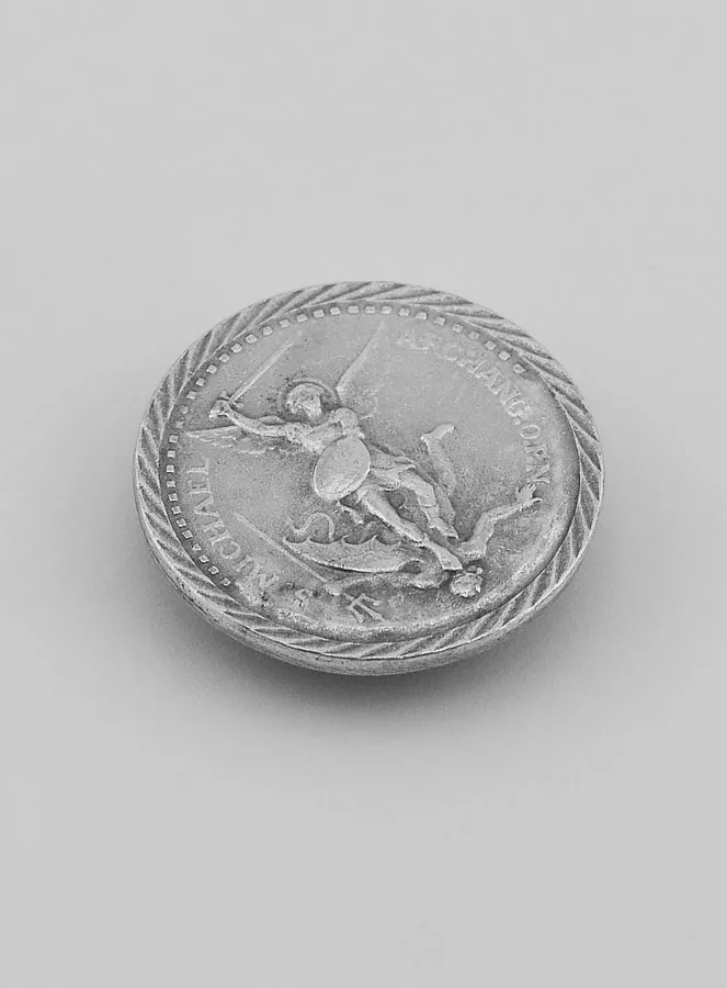 Saint Michael Car Magnet Badge – 3cm (pic 3)
