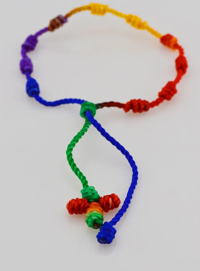 Decade Bracelet Multicoloured Cord (pic 2)