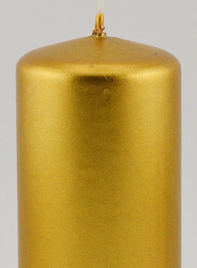 Tabletop Candle - Gold (pic 3)