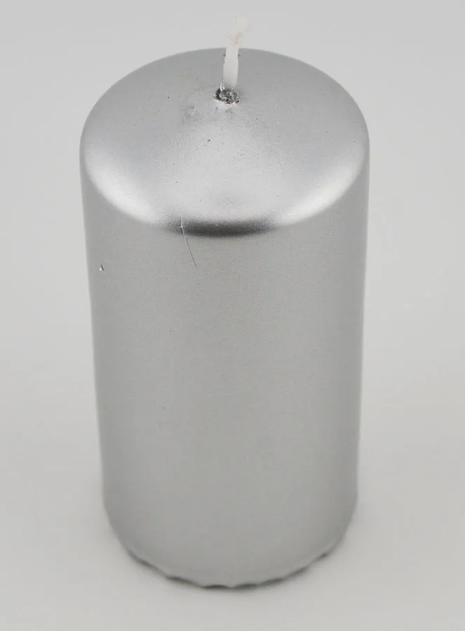 Tabletop Candle - Silver (pic 2)