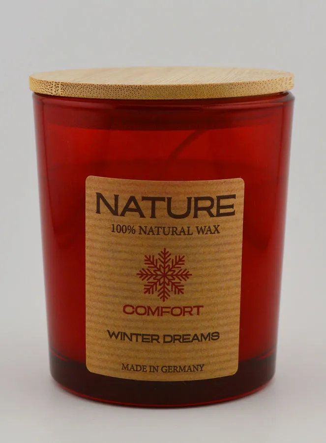 Organic Scented Candle – Winter Scent (pic 1)