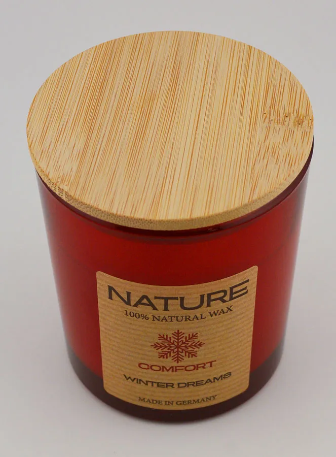 Organic Scented Candle – Winter Scent (pic 2)