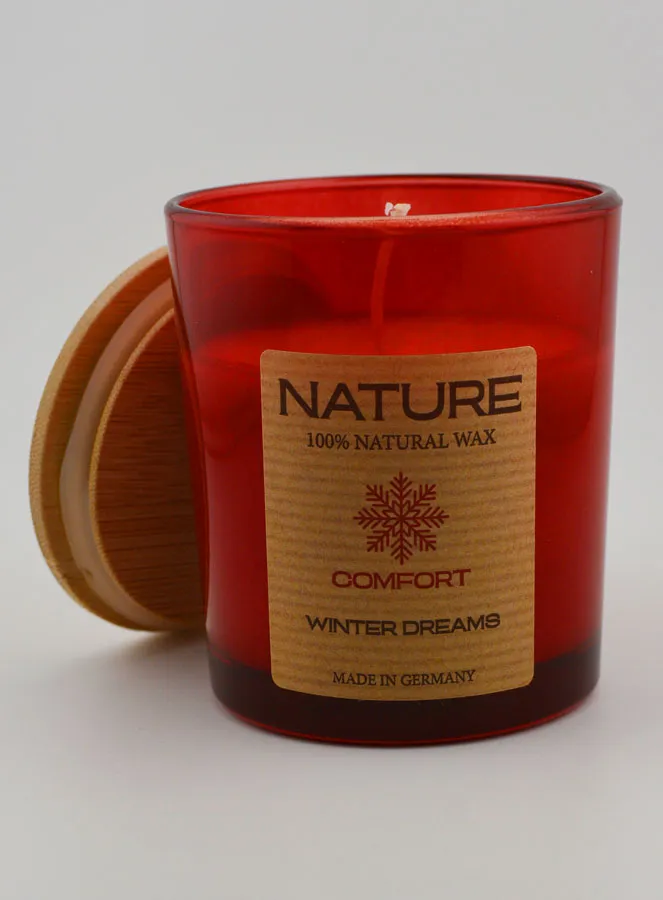 Organic Scented Candle – Winter Scent (pic 3)