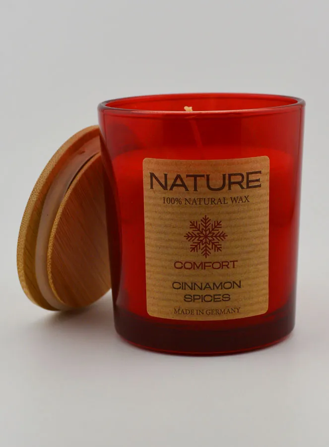 Organic Scented Candle – Vanilla Caramel (pic 3)