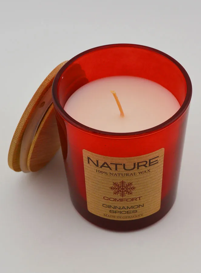 Organic Scented Candle – Vanilla Caramel (pic 4)