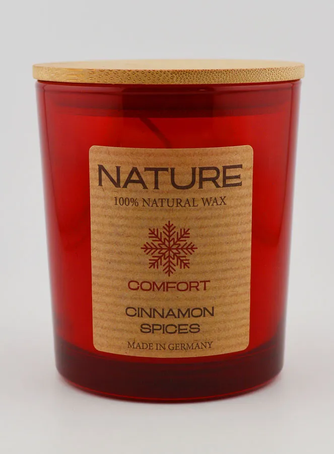 Organic Scented Candle – Spices and Cinnamon (pic 1)