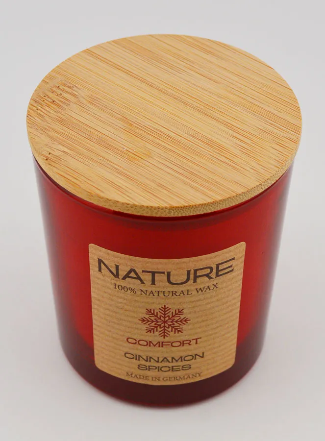 Organic Scented Candle – Spices and Cinnamon (pic 2)