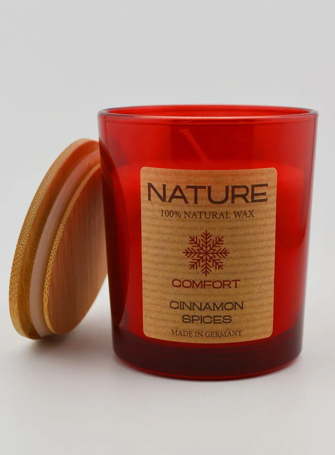 Organic Scented Candle – Spices and Cinnamon (pic 3)