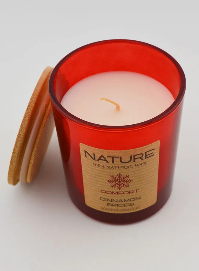 Organic Scented Candle – Spices and Cinnamon (pic 4)