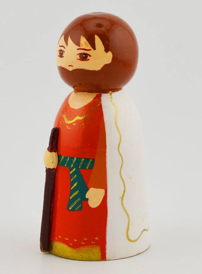 Wooden Figurine – Abraham (pic 2)