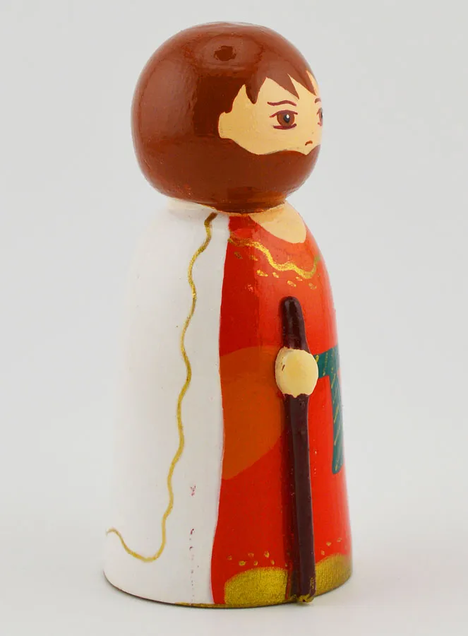 Wooden Figurine – Abraham (pic 3)