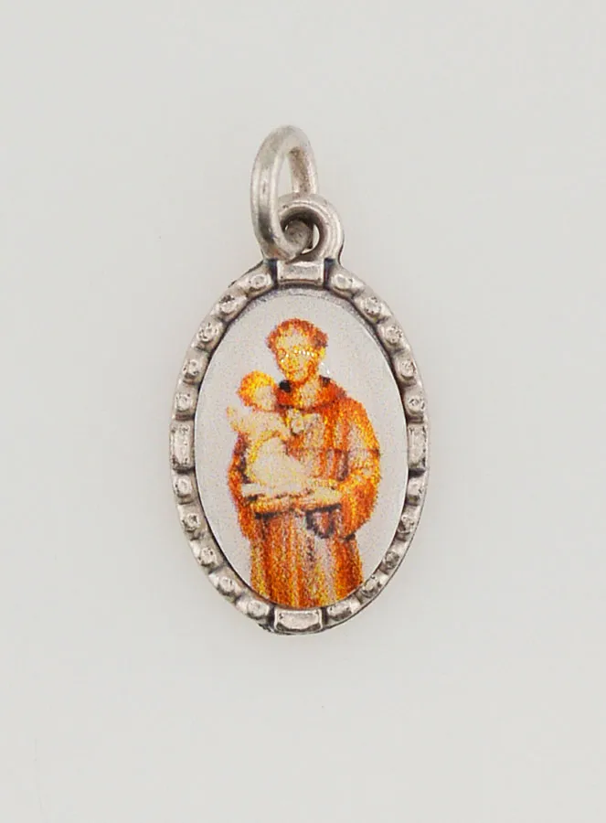 Twisted-Edge Medal 15mm – Saint Benedict (pic 1)