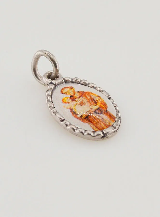 Twisted-Edge Medal 15mm – Saint Benedict (pic 3)