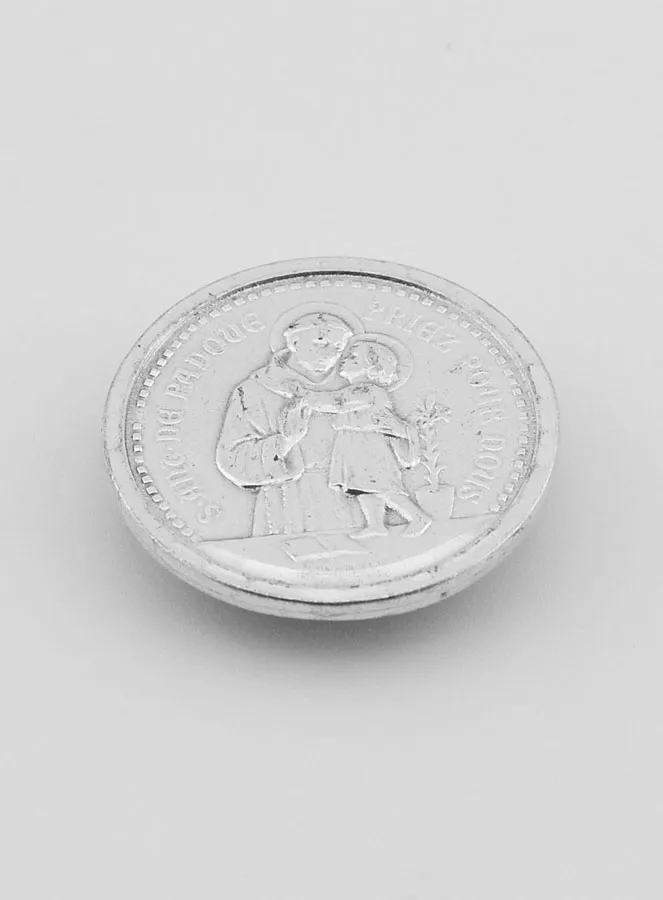 Saint Antony Car Badge Magnet – 3cm (pic 2)