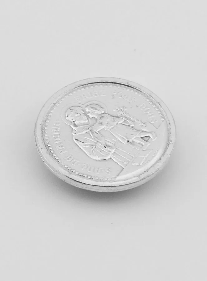 Saint Antony Car Badge Magnet – 3cm (pic 3)