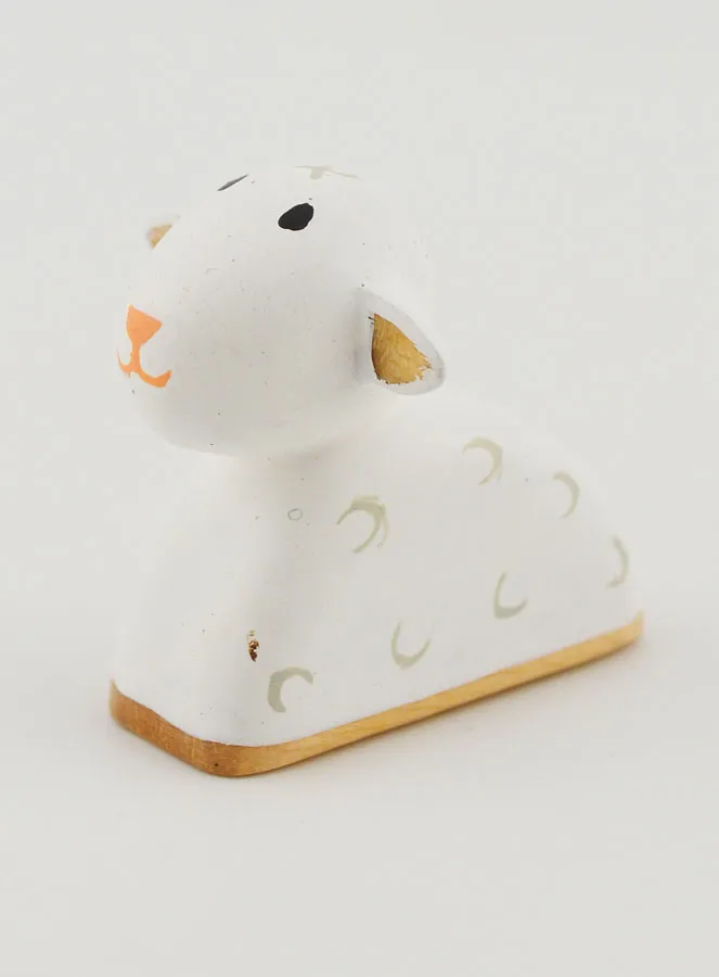Christmas Nativity Scene – 3 Sheep 4cm (pic 3)