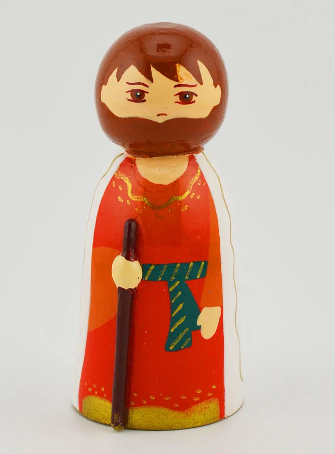 Wooden Figurine – Moses (pic 1)