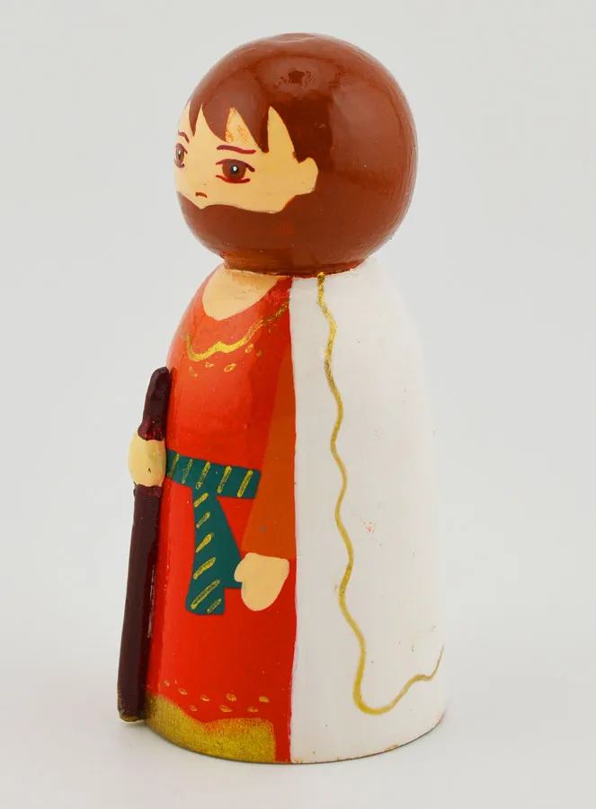 Wooden Figurine – Moses (pic 2)