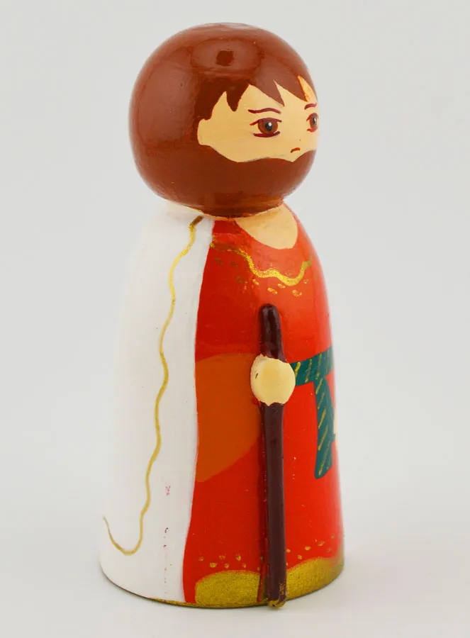 Wooden Figurine – Moses (pic 3)