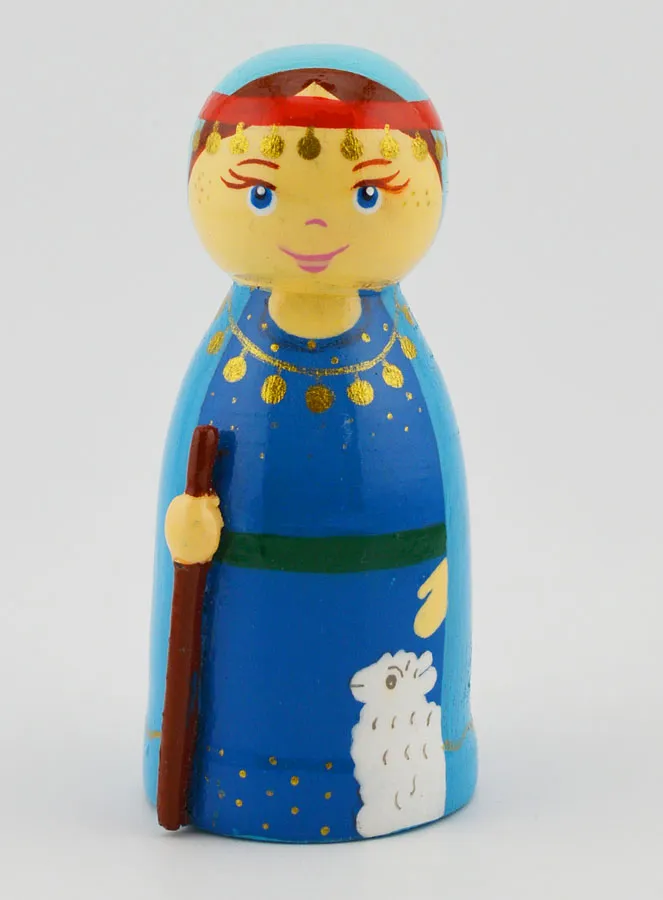 Wooden Figurine – Sarah (pic 1)