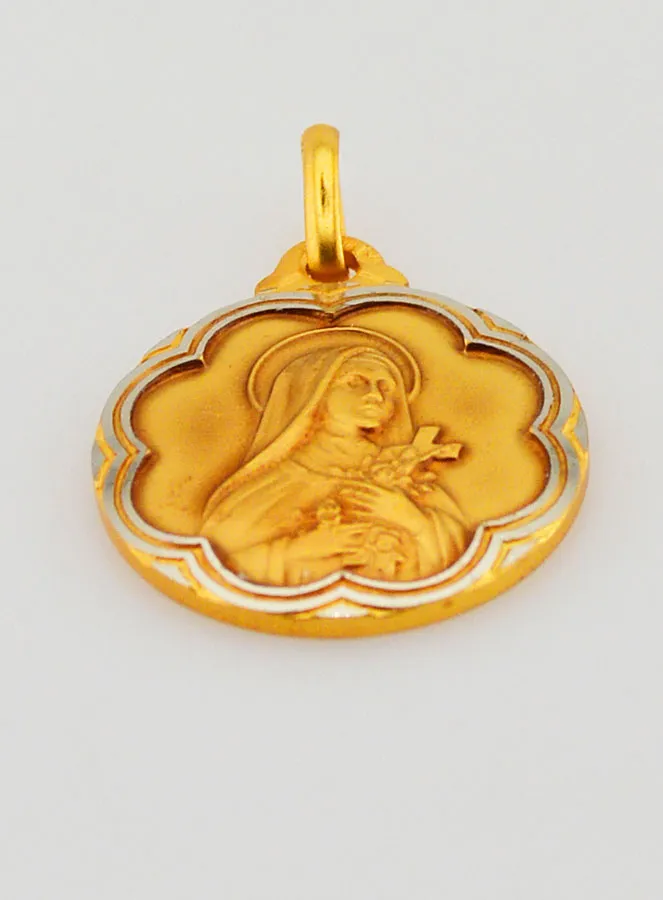 St Theresa & St Christopher Medal (pic 2)