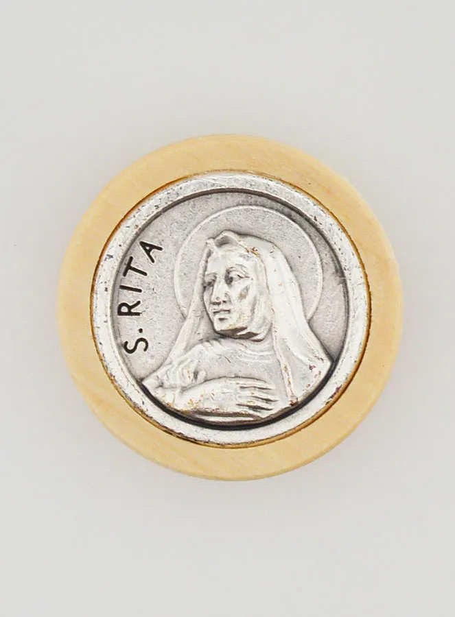 St. Rita Auto Badge Magnet – 22mm (pic 1)