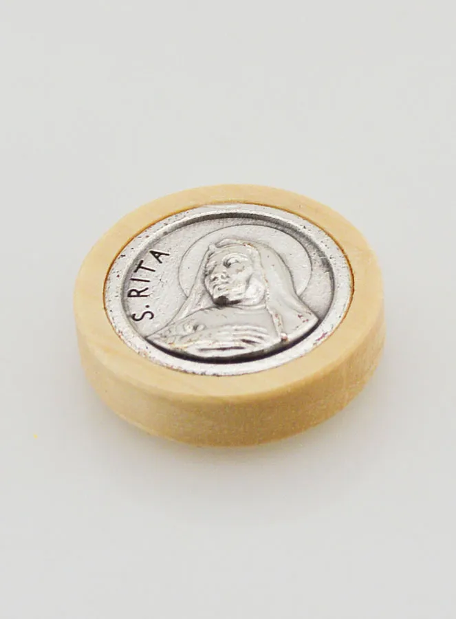 St. Rita Auto Badge Magnet – 22mm (pic 2)