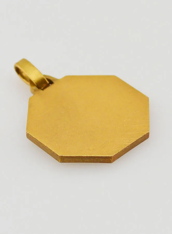 Gold-Plated Saint Therese Medal (pic 4)