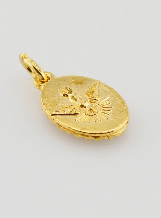 15mm Twisted-Edge Medal – Mary Who Unties Knots (pic 4)