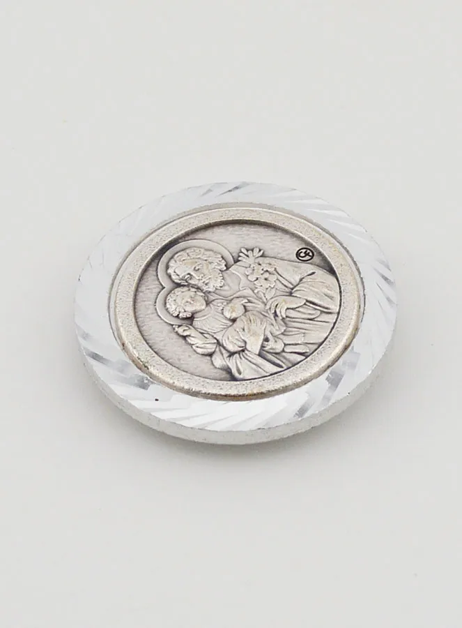 Saint Joseph Car Badge Magnet – 35mm (pic 3)