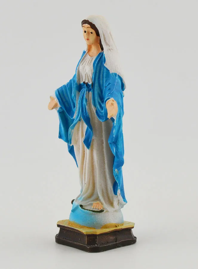 Statue of the Miraculous Virgin - 7.5 cm (pic 2)