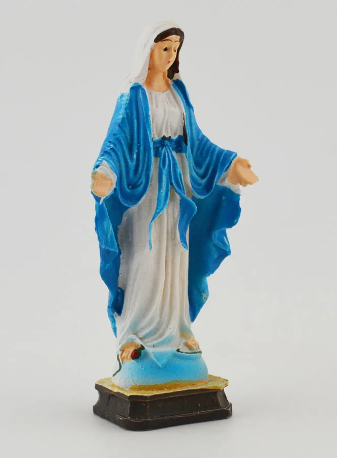 Statue of the Miraculous Virgin - 7.5 cm (pic 3)