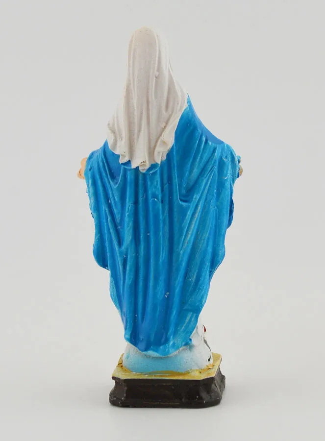 Statue of the Miraculous Virgin - 7.5 cm (pic 4)