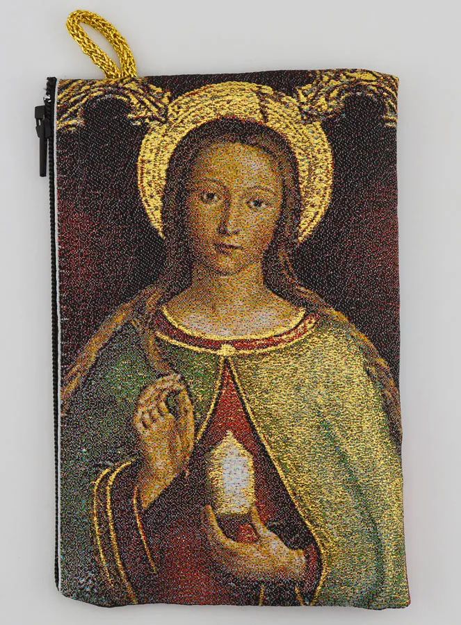 Fabric Pouch Mary Magdalene – 15cm (pic 2)