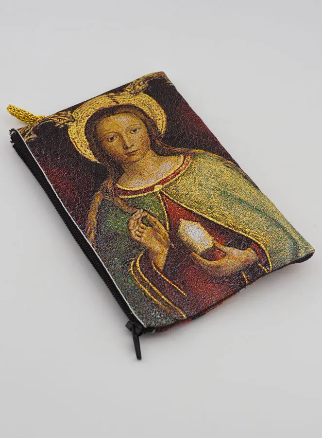 Fabric Pouch Mary Magdalene – 15cm (pic 4)