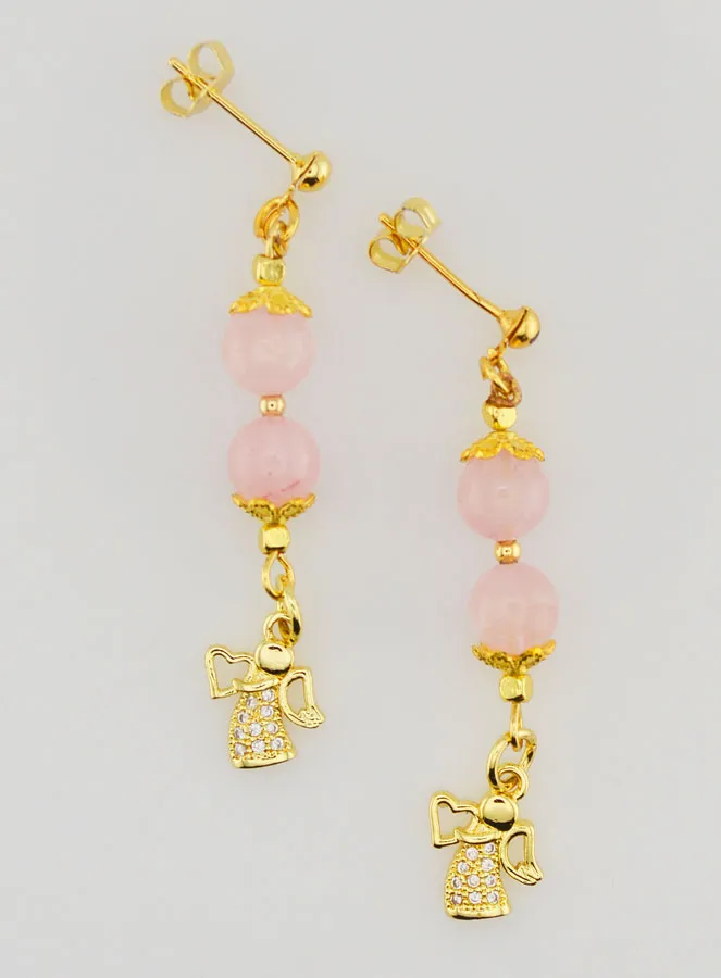 Guardian Angel Opal Earrings – Golden (pic 1)