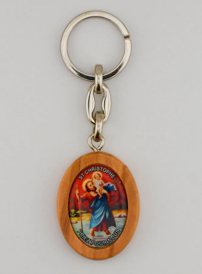 Keyring Guardian Angel and Saint Christopher (pic 2)