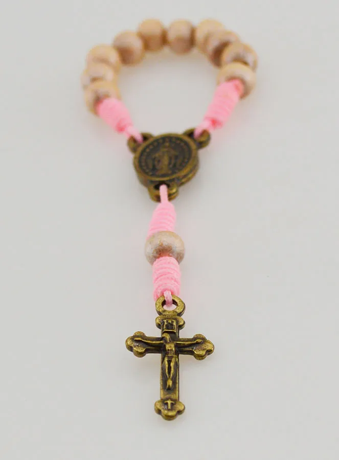 One Decade Rosary Miraculous Medal – Mini Size (pic 2)