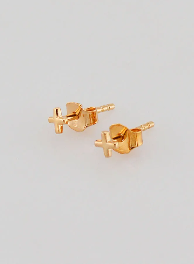 Square Cross Earrings (pic 1)