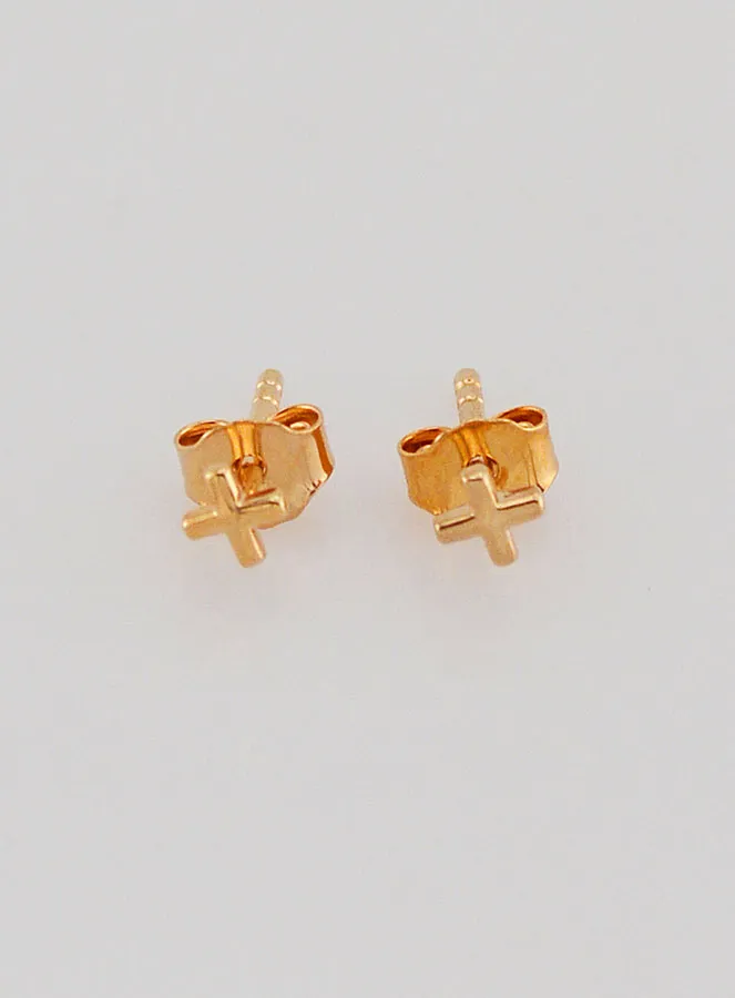 Square Cross Earrings (pic 4)