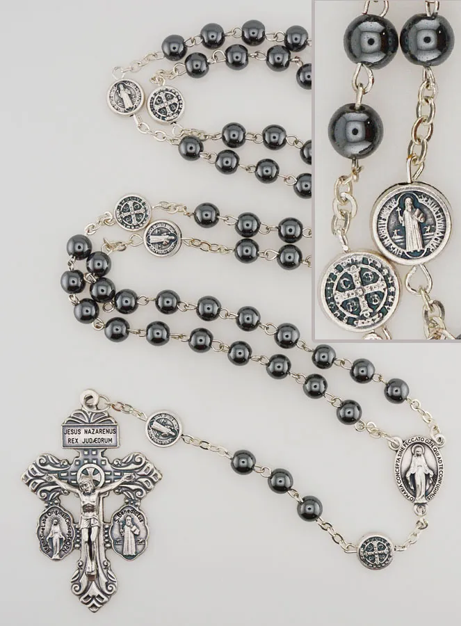 Rosary of Forgiveness – Saint Benedict and Miraculous Medal (pic 1)