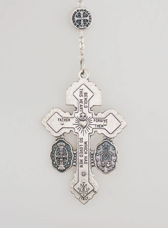 Rosary of Forgiveness – Saint Benedict and Miraculous Medal (pic 3)