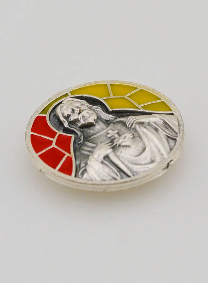 Car Badge Magnet – Sacred Heart of Jesus (pic 3)