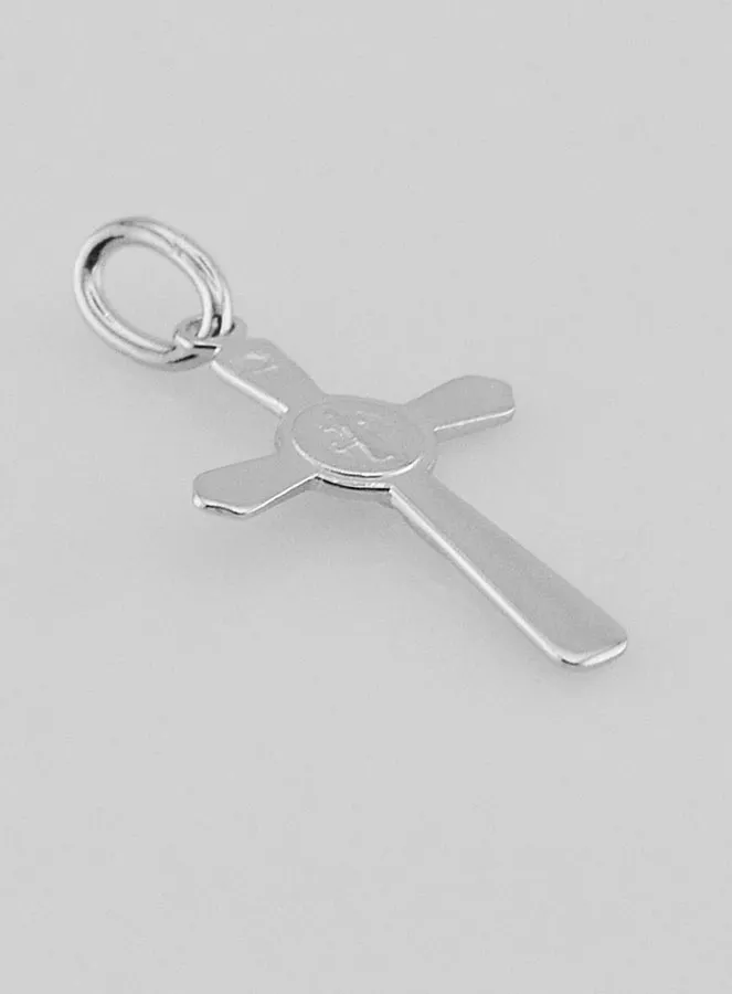 Silver St Benedict's Cross Pendant – 22mm (pic 4)