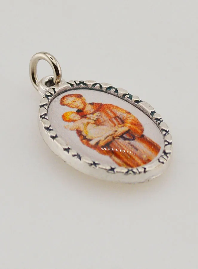 Twisted-Edge Medal 25mm – Saint Anthony (pic 3)