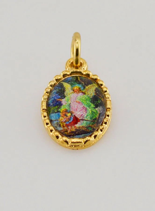 Twisted-Edge Medal 15mm – Guardian Angel (pic 2)
