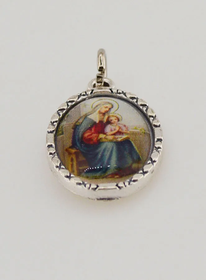 Twisted-Edge Medal 25mm – Saint Anne (pic 2)